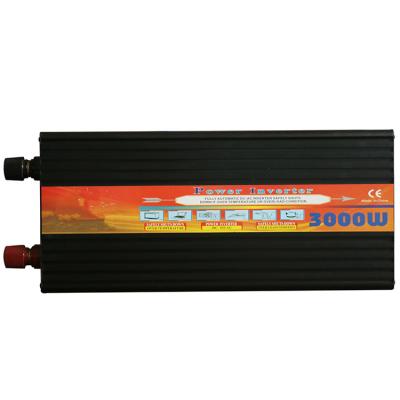 China Large Power Modified Sine Wave Inverter Off Grid Home Use 3000w Solar System Generator 410*180*140mm for sale