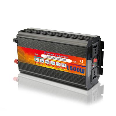 China 1500 Watt Modified Sine Wave Inverter AC Converter Single Output Type With LCD Display 280*160*100mm for sale