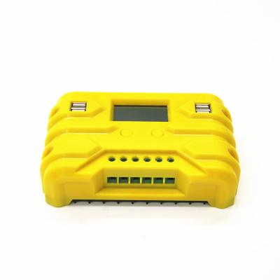 China Colorful Design Controller Solar Controller with LCD Display and 4 USB Charging Charger Controller 40A PWM for sale