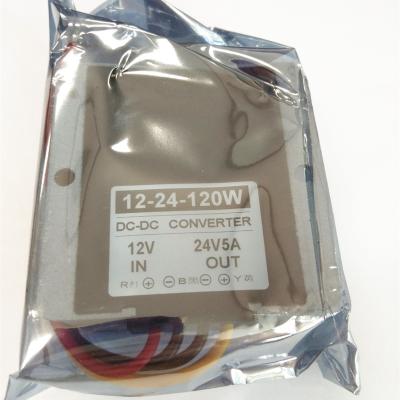 China DC 72V 12V to 24V Converter DC-DC Converter New Design Style 5A Converter with Waterproof Function Converter for sale