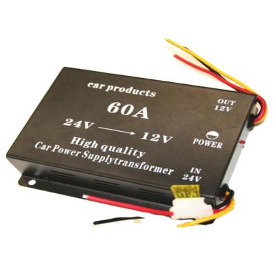 China Car Power DC 24V to 12V 60A Step Down Power Converter for sale