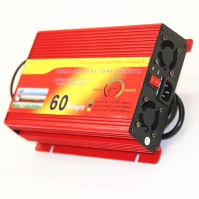 China New Car Battery Charger 12V DC 220V AC 60A Fast Charger China-chic portable lithium battery charger for sale