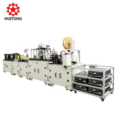 China Factory Flat Fold Face Mask Making Machine High Speed ​​Mask Making Machine KN95 Head-Blow Type Folding Mask Making Machine for sale