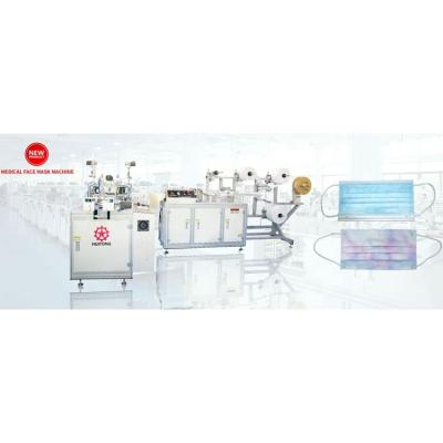 China Factory Automatic Medical Masks Machinery Nonwoven Disposable Face Mask Making Machine for sale