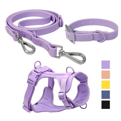 China Viable Factory Price and Waterproof Dog Collar Leash Adjustable Dog Collar Chest Strap Traction Strap Dog Pet Costume Pet Products for sale