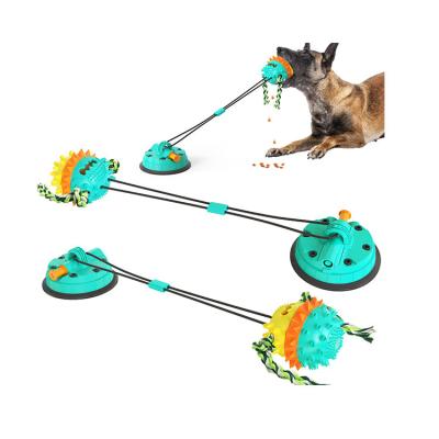 China Sale Dog Tennis Braid Chew Chew Vacuum Suction Cup Rope Ball Pet Cat Dog China Supplier for sale