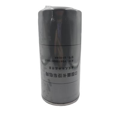 China Heavy Truck Oil Filter VG6100070005 for Engine Performance and Protection for sale