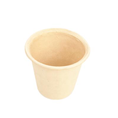 China Suitable for all hot and cold drinks wholesale 200ml biodegradable bamboo fiber disposable tea party coffee cup for sale