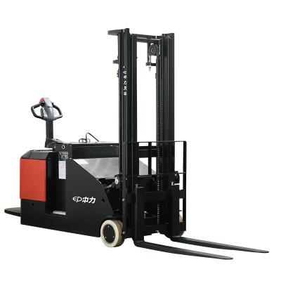 China Hotels 1500kg Electric Rider CDD15 Counterweight Stacker for sale