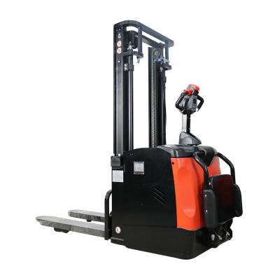 China Hotels ES-16RAS 1.6 Ton Electric Stacker Forklift Pallet Stacker Electric for sale