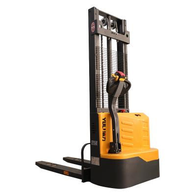 China Narrow Place Applied 1500kg 3000mm Mini Electric Stacker Electric Stacker Price Fully Electric Pallet Stacker for sale