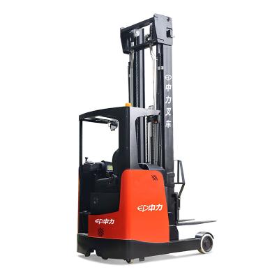 China Hotels CQD20RVF High Capacity 2 Ton Narrow Aisle Reach Type Electric Seat Forklift for sale