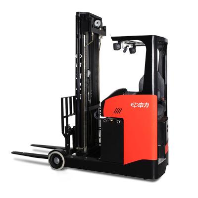 China Garment Shops CQD12RF 1.2 Ton EPS Reach Truck Swing Reach Forklift For Sale for sale