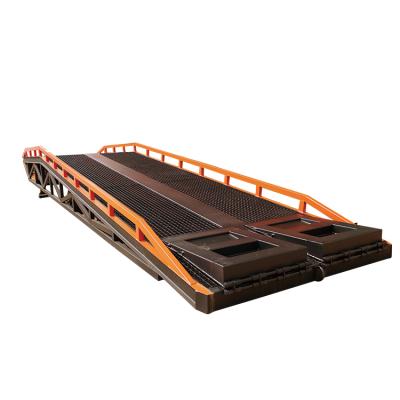 China DCQH10 Portable Slope Container Ramp Manufacturer 8t 10t Mobile Dock Loading Ramp for sale