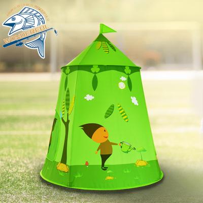 China Straight Tying Type Small Indoor Outdoor Portable Folding Children Play Room Mongolian Kids Pop Up Toy Tents for sale