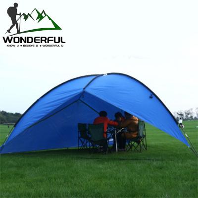 China Movable House Party Beach Camping Large Cheap Clear Portable Folding Shade Canopy Triangle Roof Tent Waterproof for sale