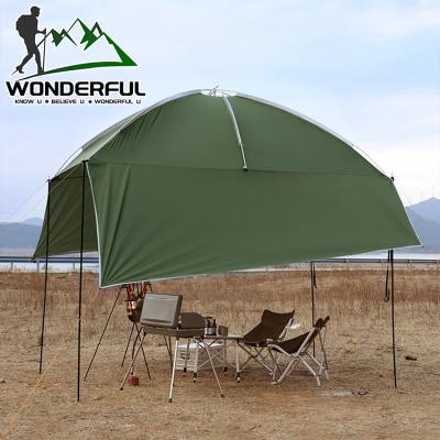 China 3 4 150D Oxford Person Protection Sunshade Sunshade Outdoor Ultralight Outdoor UV Rear Tent Multifunctional Anti-UV for sale