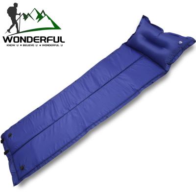 China Outdoor Activities Complete Sell Hospitality Camping Tent Automatic Moisture Proof Indoor Outdoor Single Mattress Inflatable Bed for sale