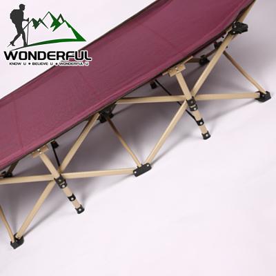 China New Beach Leisure Outdoor Activities Folding Bed Portable Walking Escort Travel Adjustable Outdoor Camping for sale