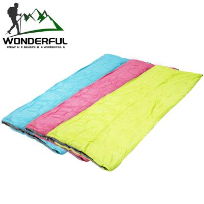 China Spring Summer Cotton Thin Outdoor Indoor Portable Folding Envelope Camping Waterproof Sleeping Envelope Bag Type for sale