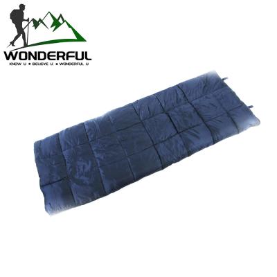 China Envelope Type 3 Season Portable Lightweight Adults Outdoor Camping Hiking Warm Travel Sleeping Bag With Zipper for sale