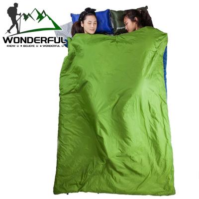 China Envelope Type 5 Degree Spring Autumn Adult Outdoor Camping Hooded Mini Single Ultralight Sleeping Bag for sale