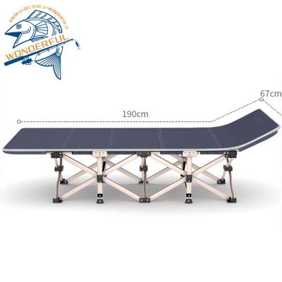 China Simple Outdoor Portable Travel Camping Family Beach Outdoor Activities Bachelor's Sleep Folding Bed for sale