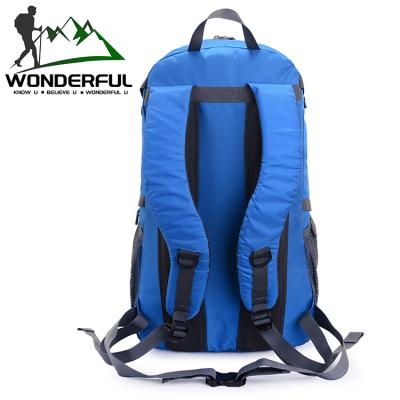 China For Travel Large Capacity Leisure Mountaineering Waterproof Nylon Outdoor Recycling Hike Camping Backpack for sale