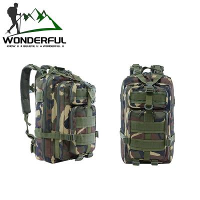 China For 30L Waterproof Outdoor Camping Travel Mountaineering Military Tactical Camouflage Hiking Backpacks for sale