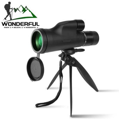 China Outdoor Activities 10-30X50 Adjustable Zoom Mobile Phone Night Vision High Power Low Illumination Monocular Freely for sale