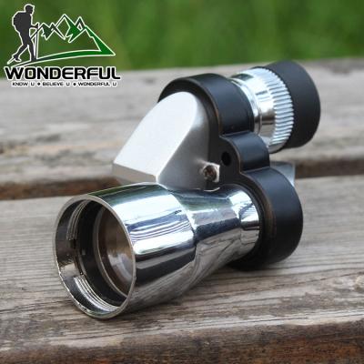 China Outdoor Rubber Plastic Corner Mini Pocket Monocular Glasses High Power High Definition Optical 8x Activities for sale