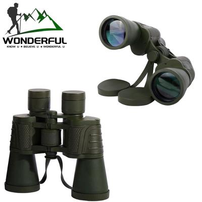 China Outdoor Activities 20X50 High Magnification Night Vision Travel Concert High Definition Low Illuminance Binoculars for sale