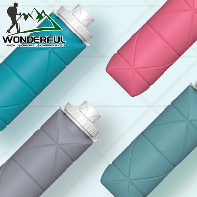 China PORTABLE Factory Customized Personalized Portable Outdoor Camping Fitness Exercise Compression Folding Water Cup for sale