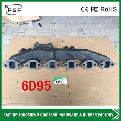 China Bulldozer / Excavator Flexible Exhaust Pipe Iron Casting DIN934 DIN603 for sale