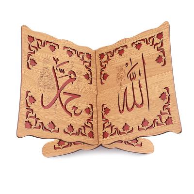 China Traditional Islamic Muslim Quran/Rahel Folding Wooden Stand/Book Stand. for sale