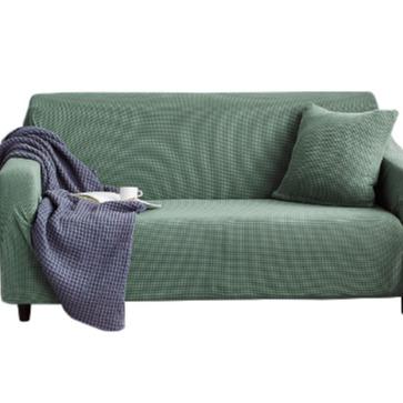 China Fancy Two-Seat Stretch Sofa Cover Skin-friendly Design With Double Seats Elastic for sale