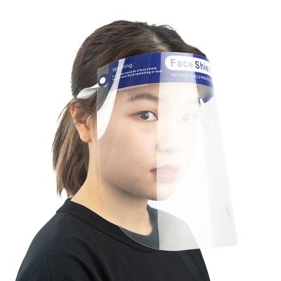 China Hot Selling PET+sponge+elastic Strip Proof UV Face Shield Mask For Sport Face Shield Ridding Anti UV for sale