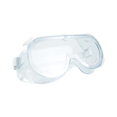 China PVC+PET safety goggles welding protective glass touchntuff for lab for sale