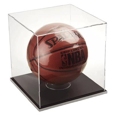 China 2021 Environmentally Friendly Top Selling Plastic Sports Shoes Storage Display Box Stackable Acrylic Transparent Basketball Shoe Box With Magnet for sale