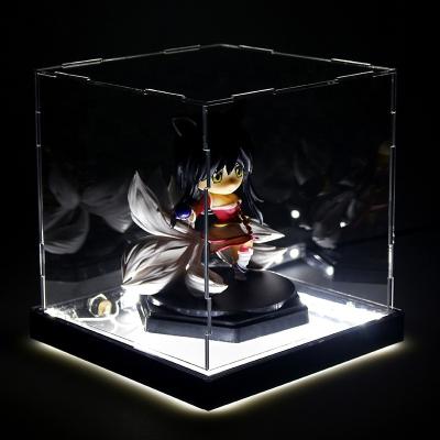 China Eco-friendly Material Luxurious Toy Museum Acrylic Display Case Acrylic Toy Display Stand for sale