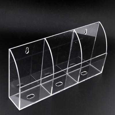 China Factory wholesale high quality modern remote control storage box in the living room acrylic storage box for sale