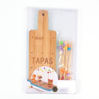 China Large Sustainable High Quality Rectangle Cut Blocks Bamboo Boards Chop Board For Kitchen With Water Bowl for sale