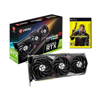 China Wholesale workstation msi 3090 24 gigabyte ready to ship metaverse KDBOX video gaming graphics card gpu rtx 3090 24 gigabyte 384 bit graphics cards for sale