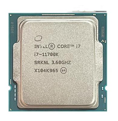 China Wholesale hot sale Intel Core i7 11700K CPU 3.6 GHz 8 Core LGA1200 Gold Ceramic Tray Computer Desktop CPU for sale