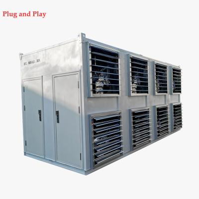 China 20 Foot 40ft Steel Mobile Container Chassis Mobile Room Fully Equipped Server Room Containers Ready Made Chassis for sale