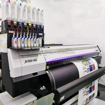 China Hotels used printer JV300-160 available without heads MIMAKI jv300 sublimation printer second hand printer for sale