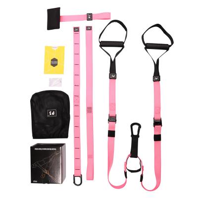 China Portable Smart Cross Training Indoor Strap Suspension Straps Home Gym Fitness Training With Multicolor for sale