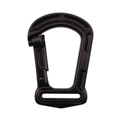 China Health Care Metal Buckle Zinc Alloy Carabiner with Hexagon Lock for Suspension Training Strap Trainer for sale