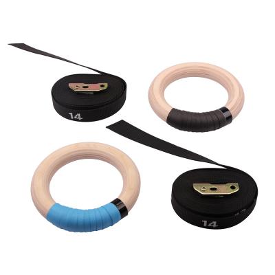 China Home Gym Equipment Birch Fitness Gymnastic Rings For Kids Children for sale