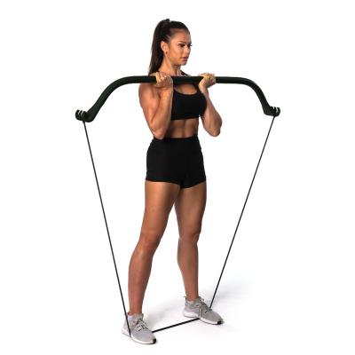 China Iron+TPE Gorilla Arch Gym Resistance Bands Fitness Weightlifting And Exercise Kit Portable Home Workout Equipment Set for sale